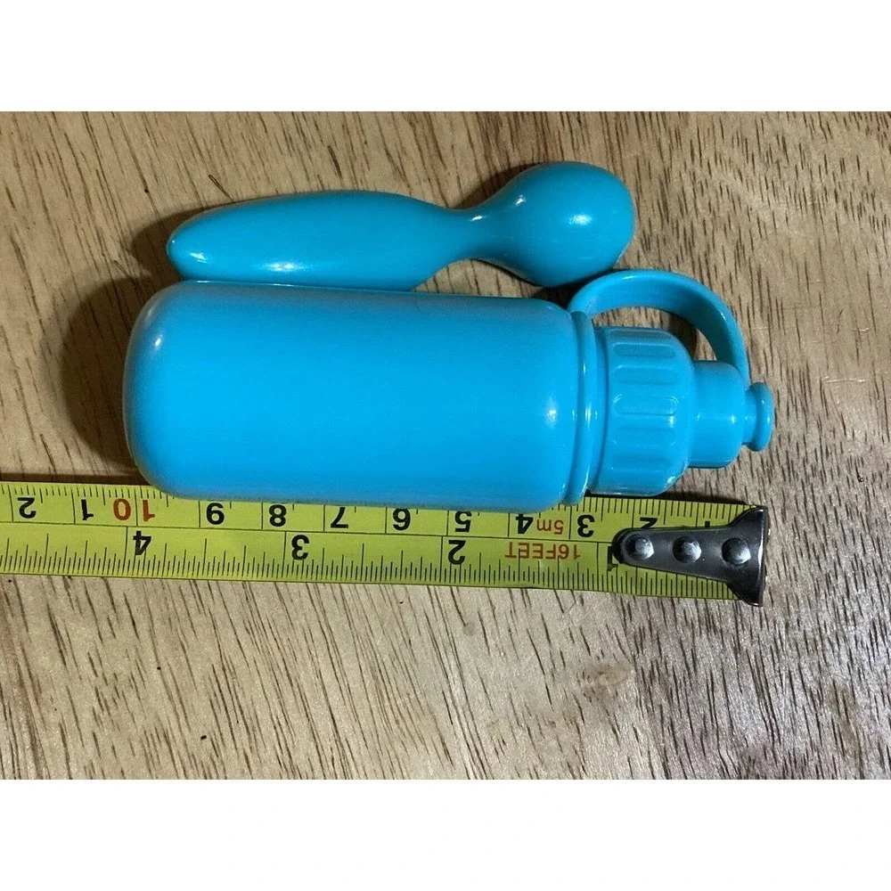 Fisher Price Little Mommy Baby Doll Bottle & Feeding Spoon‎ Replacement Blue